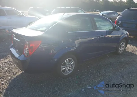 2012 Chevrolet Sonic 2Lt from USA, damaged, VIN 1G1JC5SB9C4207466